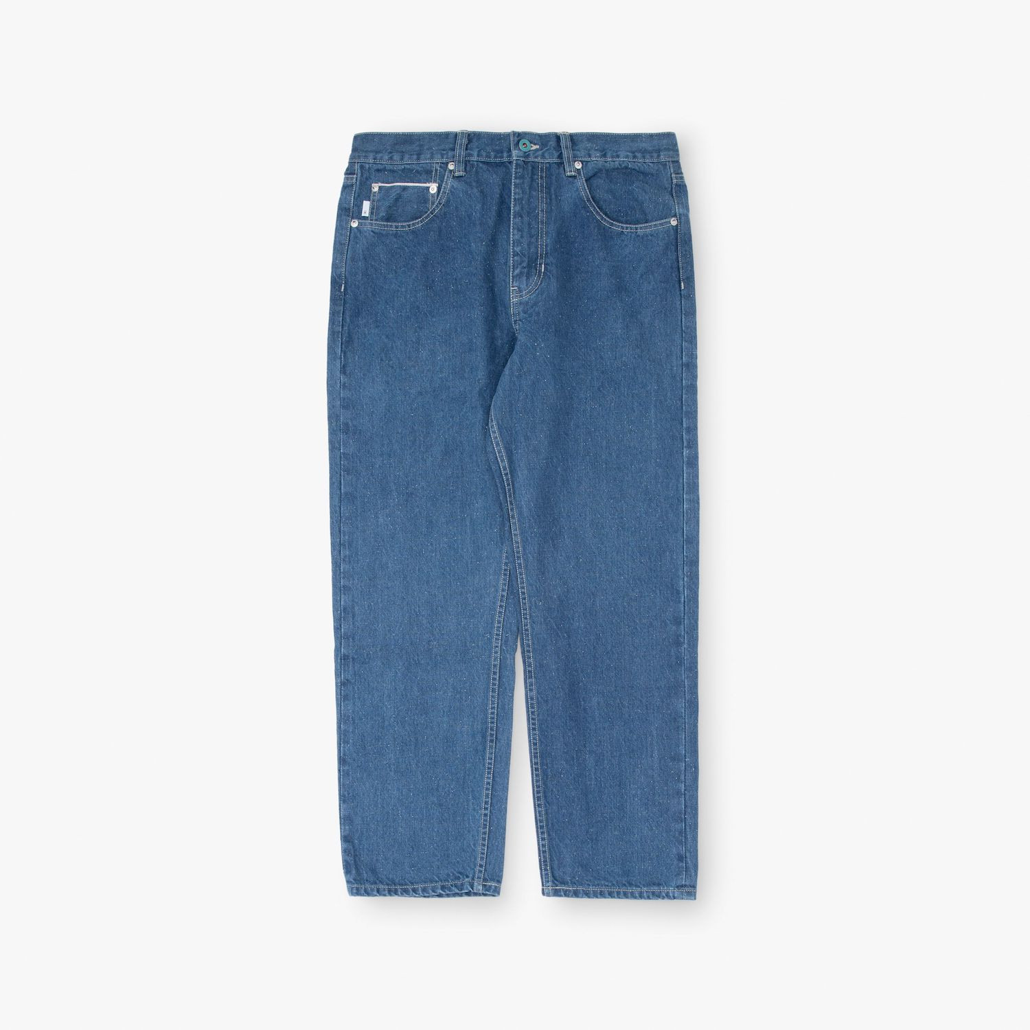 【NONCODE】24SS★ [NONCODE] Bucket Unbalanced Denim Pants 24SS Invert Acid Denim